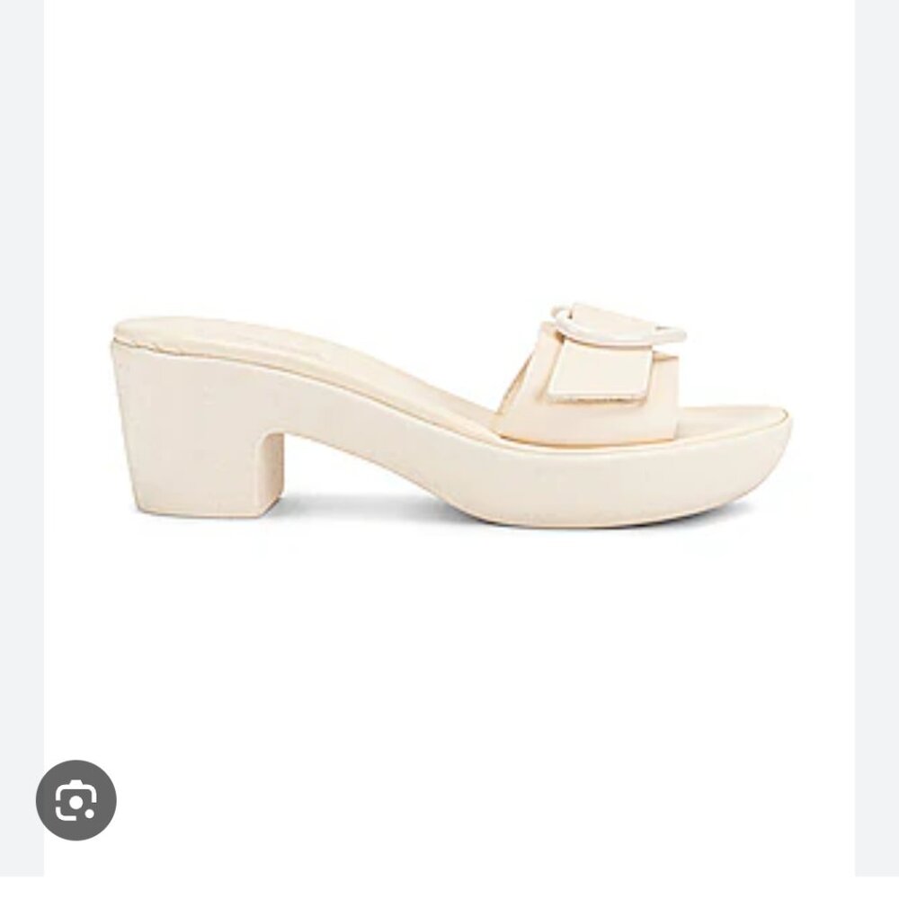 Heart Jelly Clog in Off White ANCIENT GREEK SANDALS